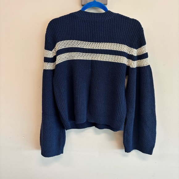 VERONICA BEARD Small Georgiana Crew-Neck Pullover Sweater. - Picture 4 of 9